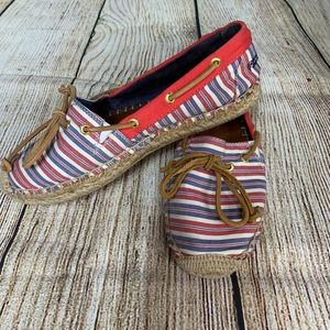 Sperry Top Sider Women's Katama Stripe Espadrille 7